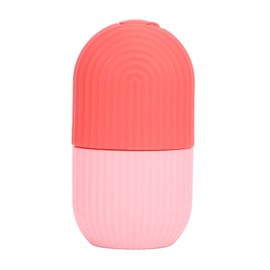 Rodillo de Hielo para Cara y Ojos, Molde de Hielo de Silicona Reutilizable Herramientas de Cuidado para Masaje Facial de Ilumina la Piel