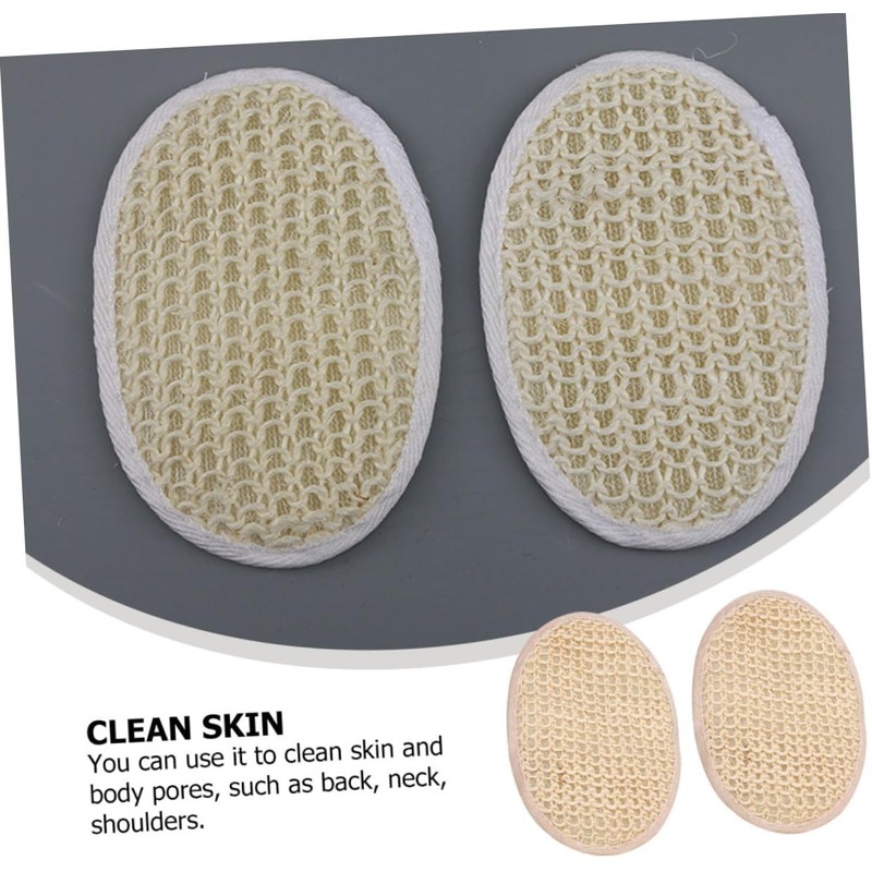 Esponja exfoliante de lufa 6 piezas – NIYANGLE