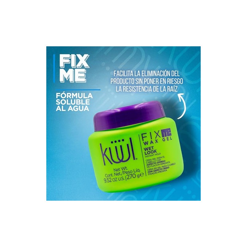 KÜÜL Fix Me Wax Gel Wet Look Cera Fijación Inmediata