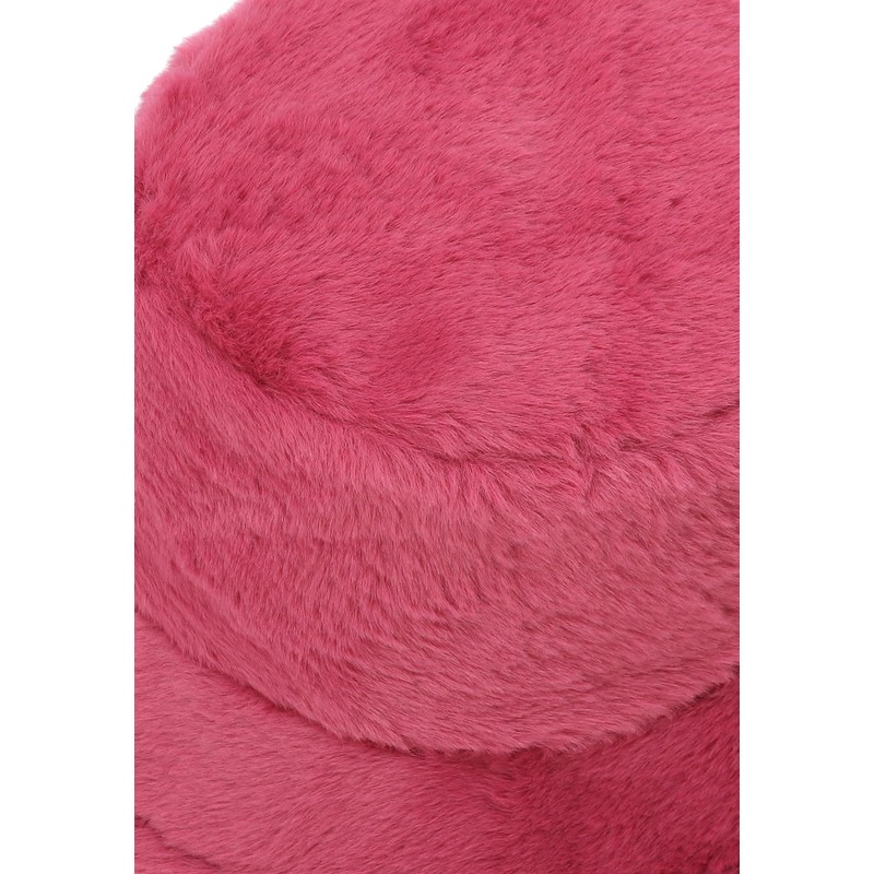 QUEEN HELENA Ladies Soft Fur Bucket Hat CP302, rosé