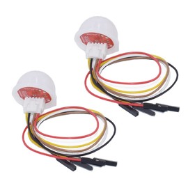 Hailege BH1750 BH1750FVI Digital Light Intensity Sensor Module Light Illumination Sensor Light Intensity Ball for Arduino DC 5V Pack of 2