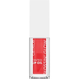 Catrice Glossin' Glow Tinted Lip Oil, Lip Gloss, No. 020, Red, Nourishing, Colouring Effect, with Oils, Natural, Glossy, Vegan, Paraben-Free, No Microplastic Particles, Nanoparticles Free, Pack of 3 (3 x 4 ml)