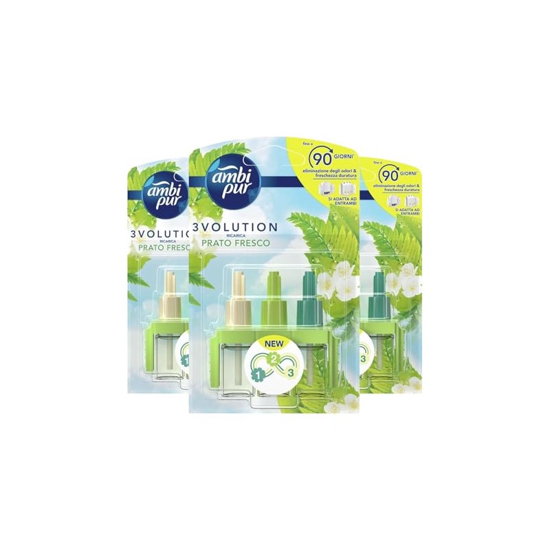 Ambi Pur 3 x 3Volution Spring Awakening Refill Febreze Fragrance