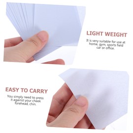 Beavorty Facial Oil Control Papers of Oil-Absorbing Blotting Tissues for Oily Skin Compact and Portable Cleansing for Instant Freshness and Shine Reduction