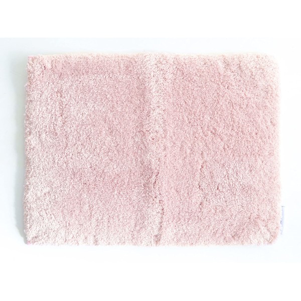 Toei AD-102 Airy Drop Bath Mat, Pink, 17.7 x 23.6 inches (45 x 60 cm), Toyoei, Good Absorbent, Thick, Elastic, Rug Mat, Quick Drying, Anti-Slip, Support for New Life