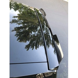 PSDesigns Venom Series 1 Piece Wickerbill Spoiler with Camera Cut Out Compatible with 2015-2021 Challenger SRT Hellcat Scat Pack Includes RivNut Tool