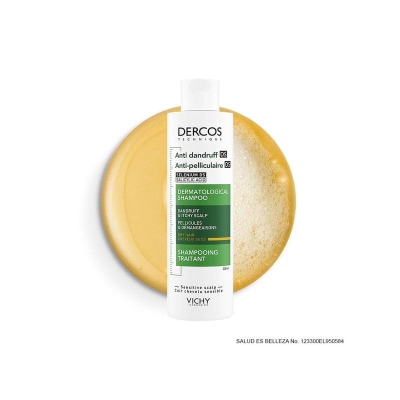 Shampoo Dercos VICHY Anticaspa Seca 200 ml