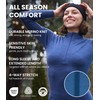 Merino Wool Base Layer Women - 100% Merino Half Zip