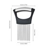 Tabanzhe Onion Slicer Holder Set Stainless Steel Fruit and Vegetable