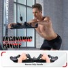 HXD-ERGO LAT Pulldown Attachments-LAT Pull Down Bar with Ergonomic Grips,