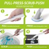 IVYROLL Toilet Bowl Cleaner Wand Refills Compatible with CLOROX, 21