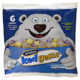 McVitie's Iced Gems 6 x 25g