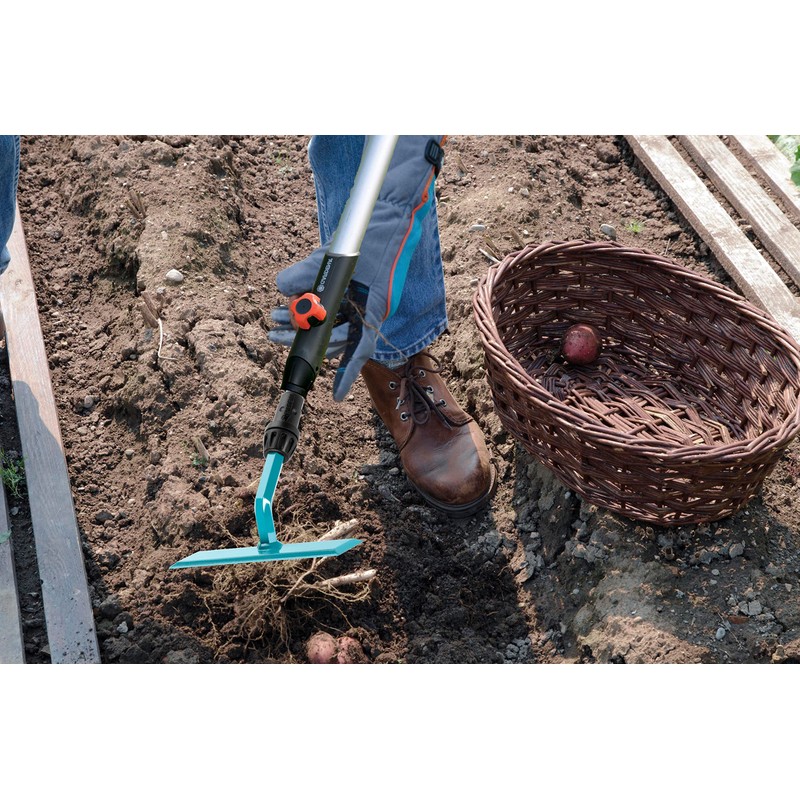 GARDENA 3187-20 Flat Combination System, Width 5.5 inches (14 cm)