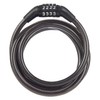 BRINKS 5 Ft Bike Lock Cable with Preset Combination, Vinyl