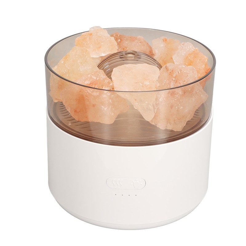 Aroma Lamp Humidifier Colorful Comfortable Multifunctional Crystal Salt Light Diffuser