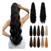 Extensiones Natural Coletas Cola Caballo Ondulado 24 PLG