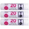 TidyZ 20 x Extra Strong Swing Bin Liners with Tie