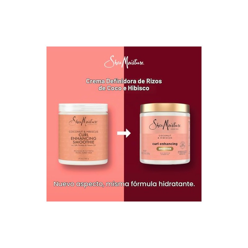 Sheamoisture, Curl Enhancing Smoothie - Para cabello grueso y rizado,