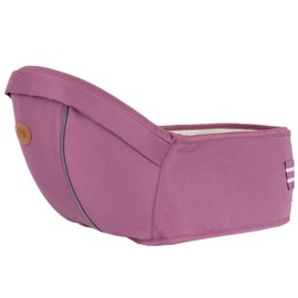 Ergonomic Hipseat Baby Carrier, Waist Stool Seat for Carrying Baby Toddlers, Light Weight and Labor Saving-Purple