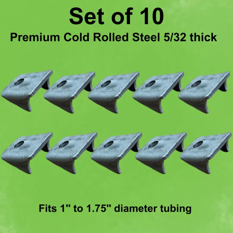 Core Logic Roll Cage Weld Tab kit 70 Tabs, Steel