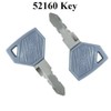 BAQI 6pcs Replacement Excavator 52160 Ignition Keys Starter Switches for