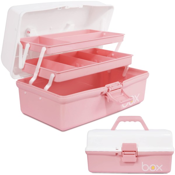 Creahaus 30.5 cm 3 Shelf Multi-Purpose Storage Box, Sorting Box,
