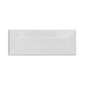 1.5" x 4" Beveled Glass Rectangle - 10 Pieces