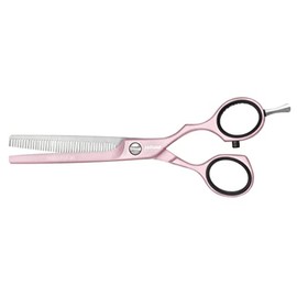 Jaguar White Line Pastel Plus 40 Offset Texturizing Scissors, 5.5" Length, Rose, 0.03597 kg