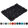 Lashuma Bathroom Mats for Underfloor Heating Colour: Black Small Bath