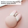 Cute Rabbit Wireless Mouse 2.4G Adjustable DPI Sensitivity 33ft Effective