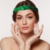 6-Piece Stretch Sequin Headband and 3-Piece Sequin Headband with Elastic
