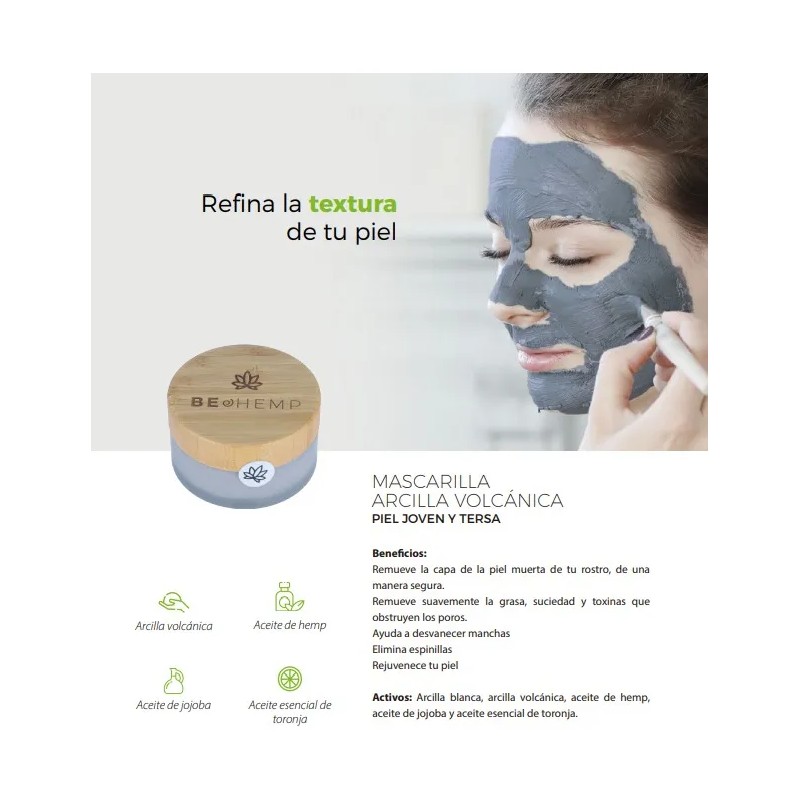 Mascarilla Facial De Arcilla Antiacné Y Control Grasa 100 Ml