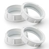 Light Socket Shade Ring - 4Pcs, E26 Ceramic Light Socket