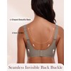 HORISUN Women's Without Underwire Bra, Comfort Seamless Push Up Bralette