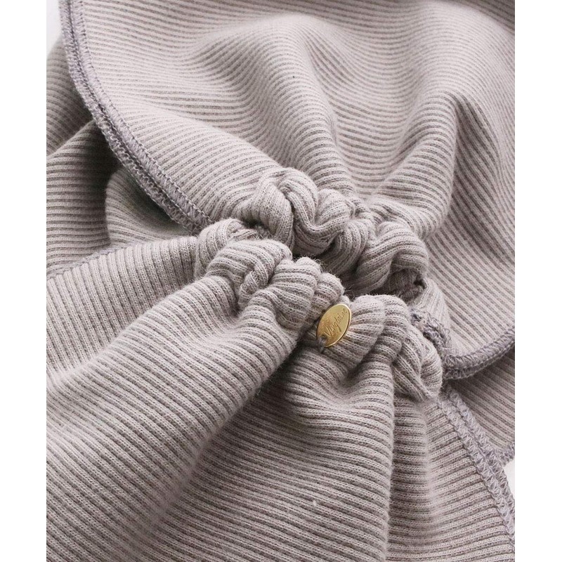 VINGTAINE HB-111-GY- Simple, Wide, Cross Hair Band, Solid, Wide, Turban