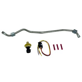 Exhaust Back Pressure Sensor Tube EBP Sensor with Wire Harness Compatible with Ford F250 F350 7.3L 1999-2003 Powerstroke Diesel 1850353C1 1C3Z-9D477-AA