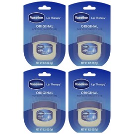Vaseline Lip Therapy Original, .25 oz (Pack of 4)                                                                                                     