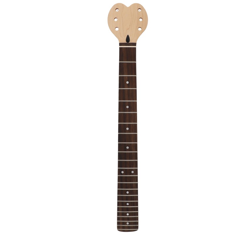 Electric Guitar Neck Heart Shaped Head Rosewood Fretboard Mahogany Guitar