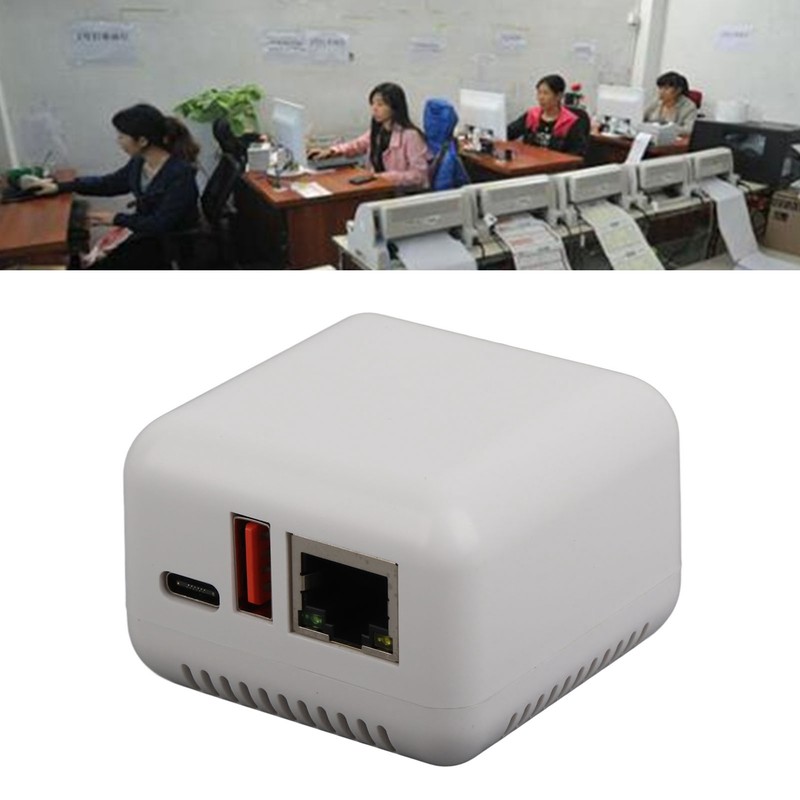 USB 2.0 Network Print Server 5V LAN Print Share Server