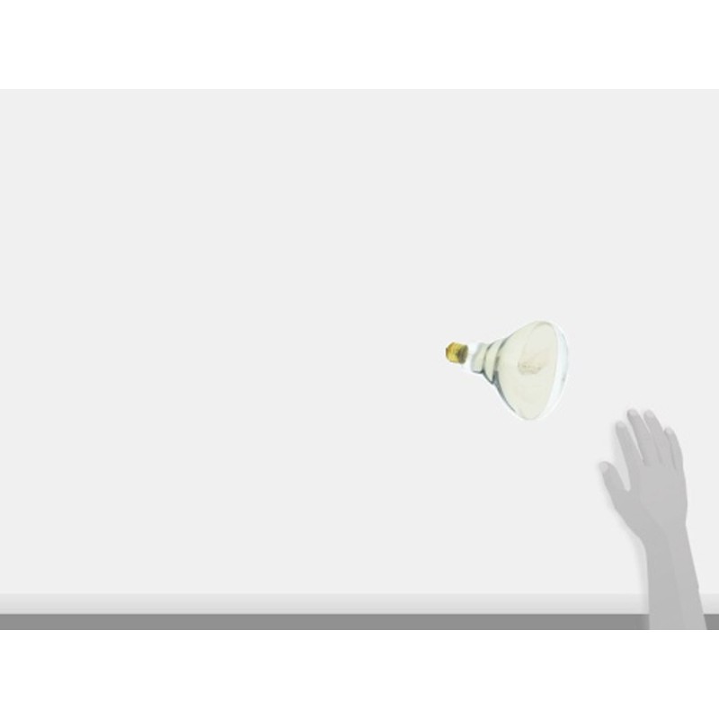 Satco S4999 Medium Light Bulb in Bronze/Dark Finish, 6.50 inches,