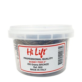 Hi Lift Bobby Pins 250 g, 2-Inch Length, Bronze, 250 g