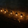 LED Simulation Solar Flame Light Garden Lights Solar String Lights