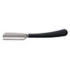 Feather SS Japanese Straight Razor, Black