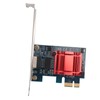 PCIE Ethernet Adapter Card 1000Mbps Stable Transmission Gigabit Network Card