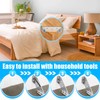 Universal Furniture Corner Connector, 10 Pcs Stainless Steel Angle Corner