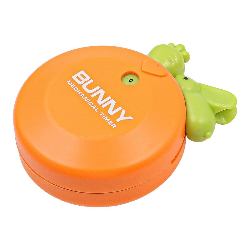 POFET 2PCS Cute Rabbit Kitchen Timer 60-Minute Magnetic Cartoon Digital