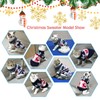 Vehomy 2Pcs Pet Puppy Christmas Sweaters Cat Sweater Kitten Knitwear