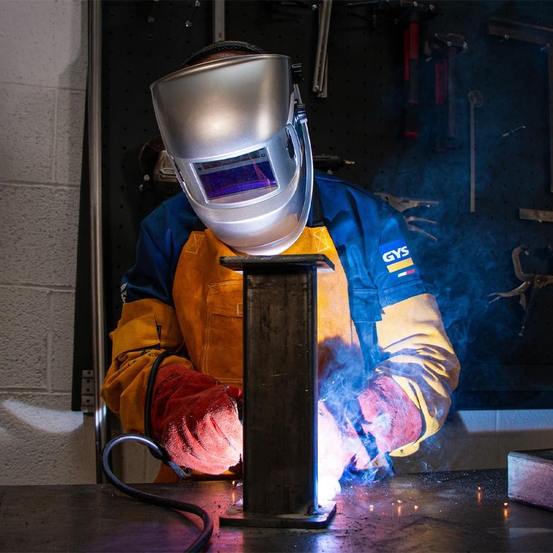 GYS 045774 LCD Promax 9/13 G Welding Helmet Silver