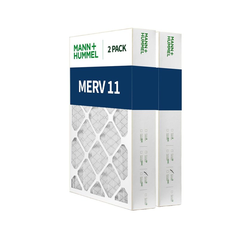 Mann+Hummel 16x25x4 MERV 11 Pleated HVAC AC Furnace Air Filters.