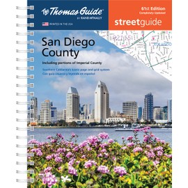 The Thomas Guide San Diego County Streetguide (English and Spanish Edition)